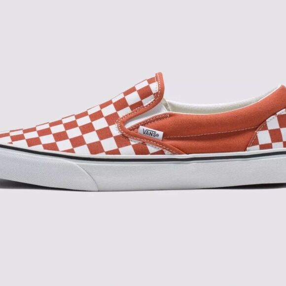 Vans Classic Slip-On Color Theory Checkerboard Bossa Nova Shoes - Picture 6 of 11